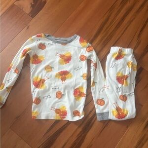 Kids Pajamas with Butterfly and Pumpkin Print